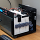 Goldstein’s incubator, retrofitted with 3D-printed parts, would make for a very complicated Game Boy.